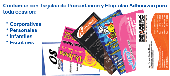 Tarjetas